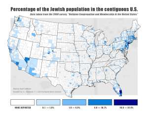 Jewish Population in United States